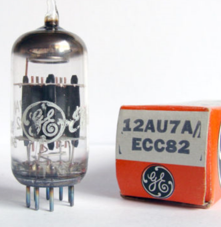 Original General Electric 12BH7A Elektronenröhren NOS Anzahl 5 